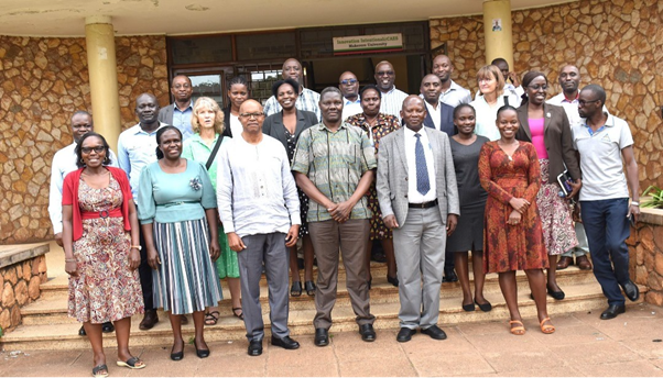 Inception Meeting at Makerere University’s College of Agricultural and Environmental Sciences (CAES), from 14th–15th August 2025.